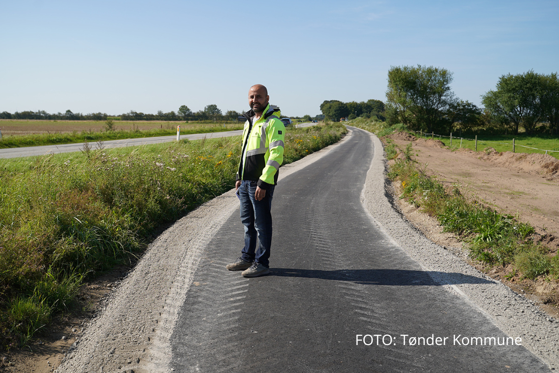 Introducerer bæredygtige cykelstier